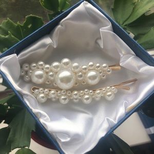 Pearl Hair Clips for Women Hair Pins